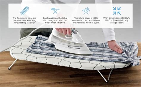 Ikea Jall Steel Tabletop Ironing Board