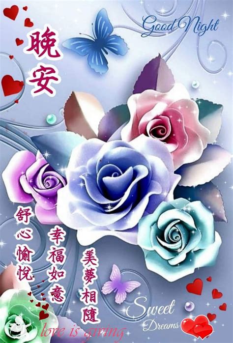 Pin by May on Good Night Wishes In Chinese | Good night wishes, Night ...