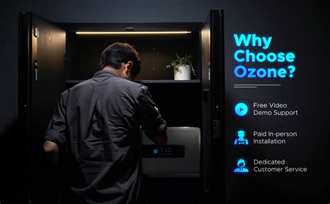 Ozone 30L Wi-Fi Enabled Safe Locker with 4-in-1 Unlocking (Fingerprint ...