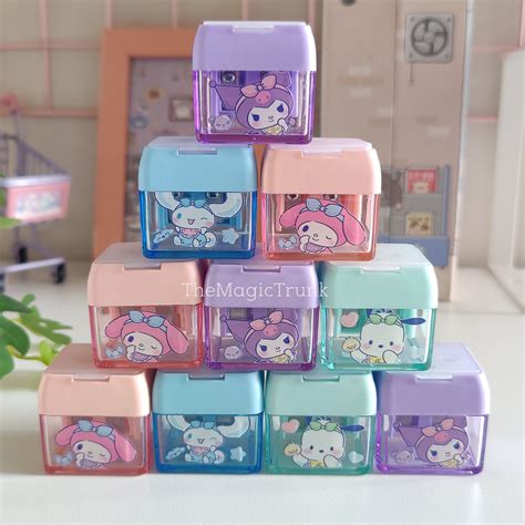 Sanrio Cube Dual Pencil Sharpener ( 1pc ) – The Magic Trunk