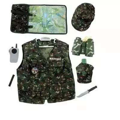 LeSheng Roleplay Costumes (Army Man)| Intra Kids School Supplies