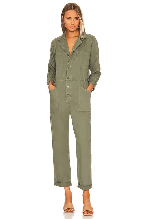 PISTOLA Tanner Long Sleeve Field Suit in Vine | REVOLVE