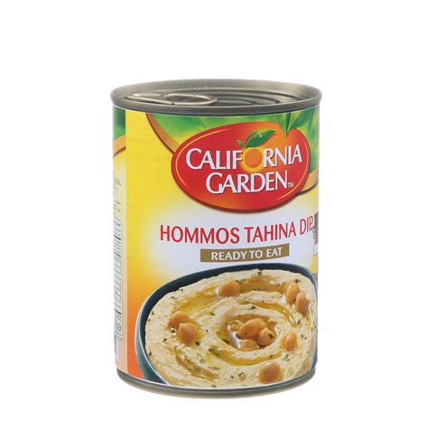 حدائق كاليفورنيا حمص بالطحينة، 400 جرام California Garden Hommos Tahina Dip, 400g