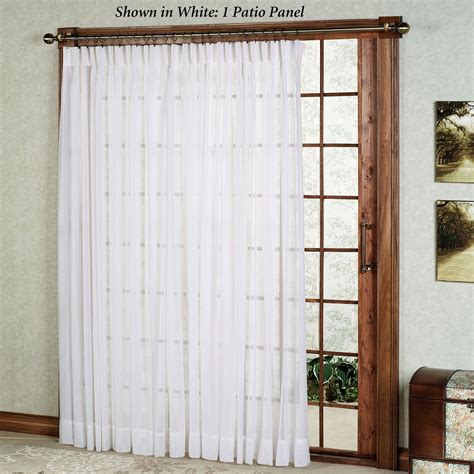 Wood Patio Door Curtain Rod - Patio Ideas