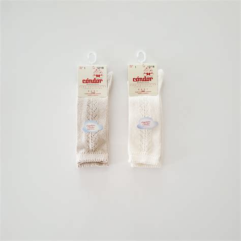 Condor - ‹size4-6› 303 Side Openwork High Socks（コンドル） | k&y for baby ...
