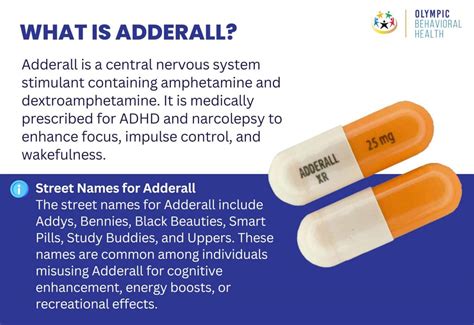 Adderall: Definition, Usage, Side Effects, Addiction - Olympic ...
