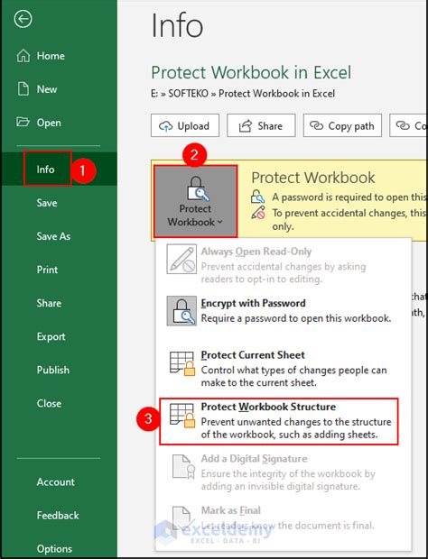 Image result for Protect Workbook Excel