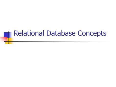 Image result for Relational Databases Concepts