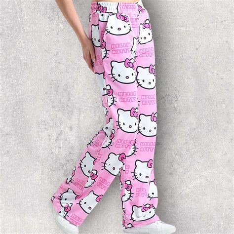 Hello Kitty Pajama Pants, Hello Kitty Sleepwear sold by Gioele Bertin ...