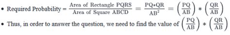 In the figure above, rectangle PQRS is a shaded region inside the ...