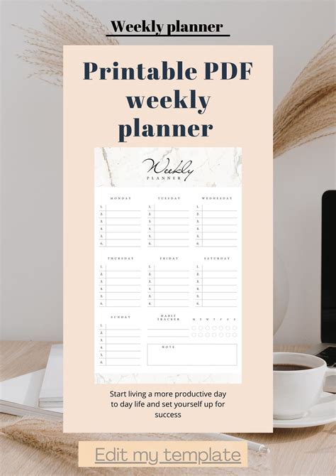 Weekly Planner Printable 的图像结果