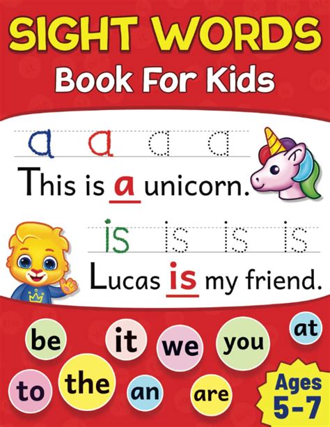 Buy Words Book For Kids: Quickly Learn First 100 Most Common Words For ...