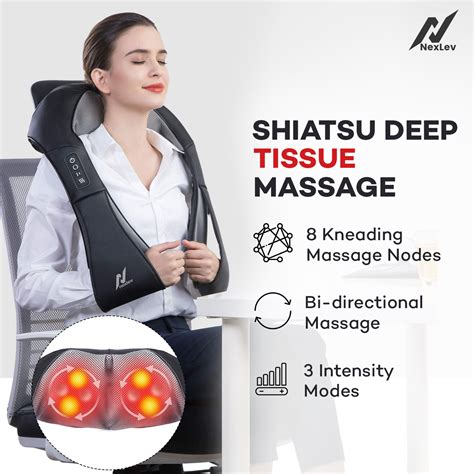 Best Neck & Back Massager | Cervical Pain Relief | Nexlev Store