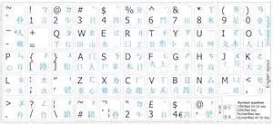 CHINESE - ENGLISH NON-TRANSPARENT KEYBOARD LABELS LAYOUT BLACK OR WHITE ...