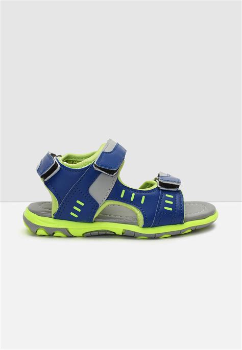 Buy Boys Colourblock Velcro Strap Floaters Online at just Rs. 699.0 ...