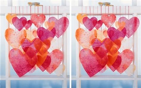 Delicados Corazones de Papel para San Valentín - Decoracion.IN