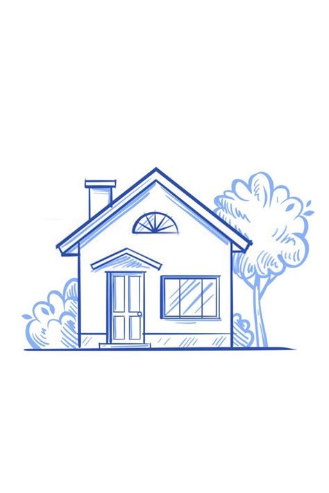 Image result for Step by Step Drawing Houses