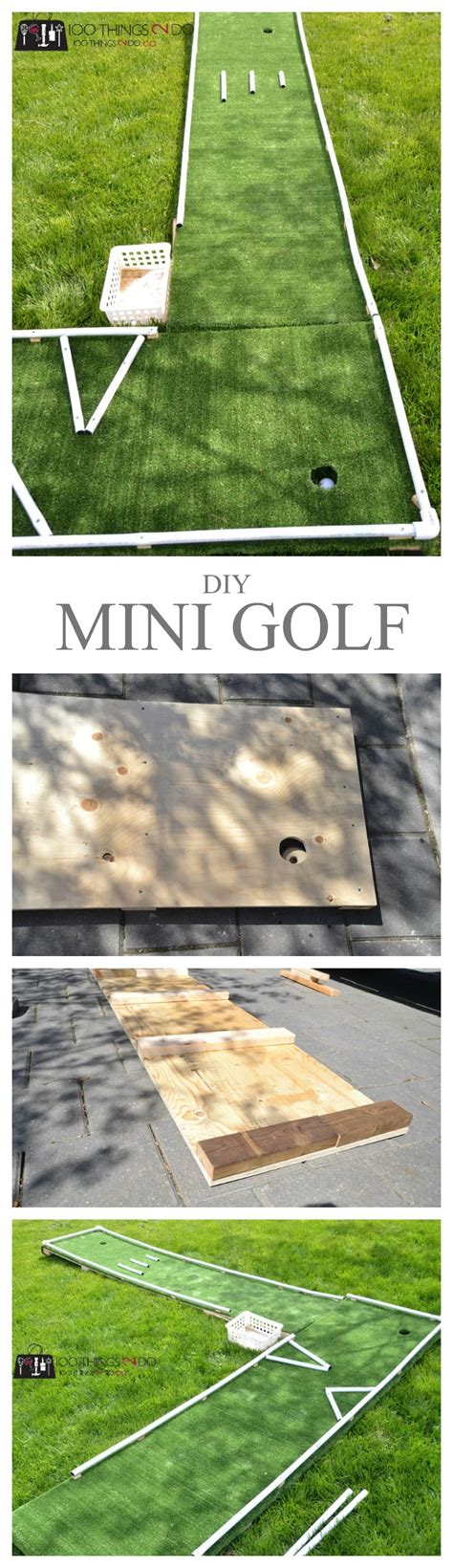 Plastic Loop Mini Golf Homemade 的图像结果