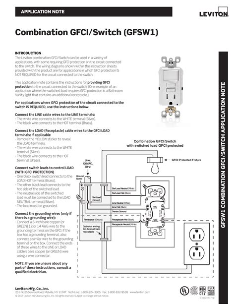 Gfci Switch Combo Wiring Diagram