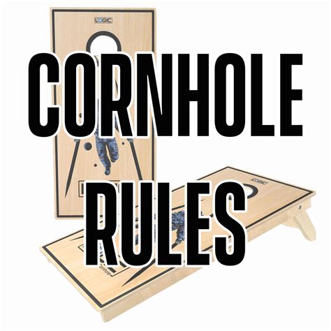 Cornhole Rules for competition – Logic Cornhole