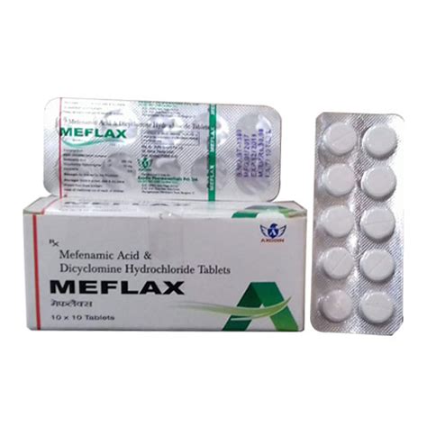 MEFLAX Tablets Axodin Pharmaceuticals Pvt. Ltd.