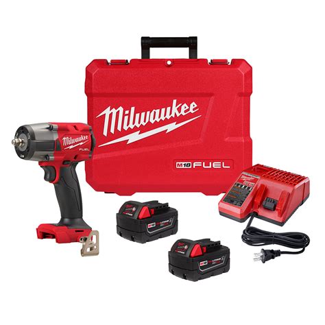 Milwaukee - 2960-22R, M18 FUEL 3/8 Mid-Torque Impact Wrench w/ Friction Ring Kit