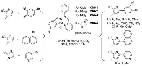 Direct Arylation in the Presence of Palladium Pincer Complexes