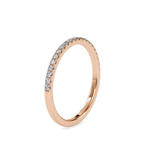Lab Grown Diamond 0.20 CT Eternity Band in 14K Yellow Gold, IGI Certif ...