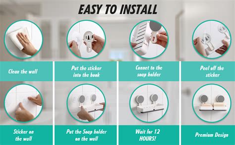 Nyarra Acrylonitrile_Butadiene_Styrene_ABS Soap Holder for Bathroom ...