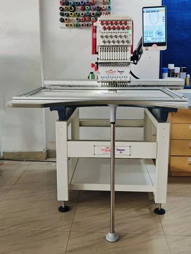 Single Head Embroidery Machine - 15 Needles Single Head Embroidery ...