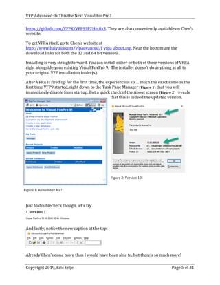 Image result for VFP Advanced