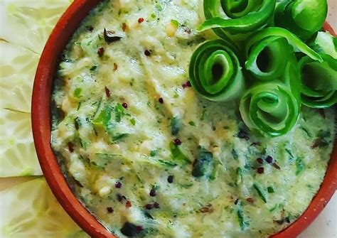Zucchini Raita Recipe by Shradha Nema (foodgazin') - Cookpad