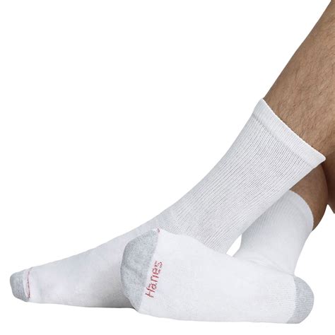Hanes Men's Cushion Ankle Socks 6-Pack, Style 186/6 - Walmart.com