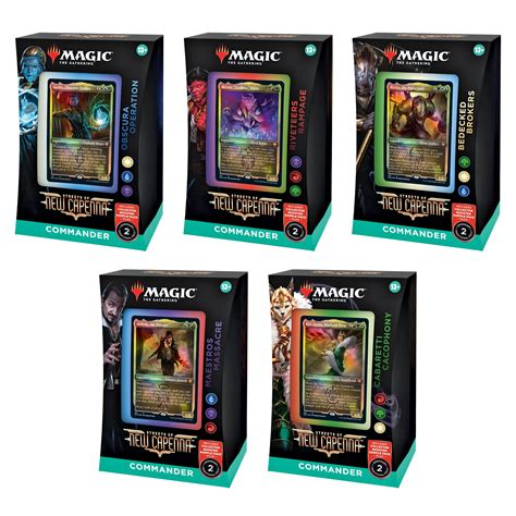 New Commander Decks Mtg
