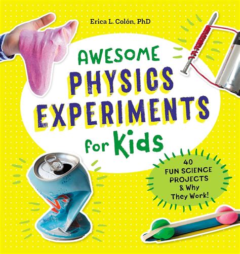 Image result for Physics Experiments for Children Book