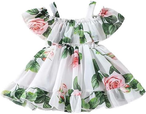 Amazon.in: White - Girls' Dresses / Girls' Dresses & Jumpsuits ...