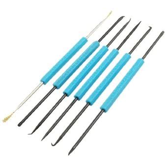 Alcoa Prime6 Pcs Hex Grip Solder Assist Fork + Reamer + Chip Hold ...