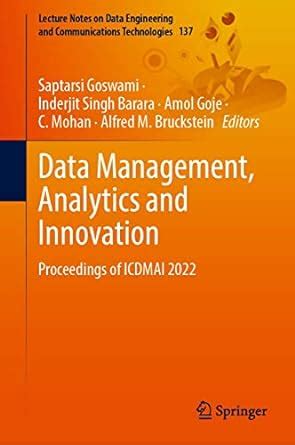 Data Management, Analytics and Innovation: Proceedings of ICDMAI 2022 ...