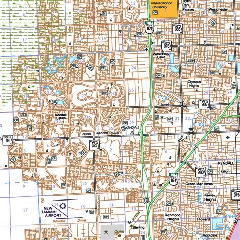 Miami-Dade Map by Avenza Systems Inc. | Avenza Maps