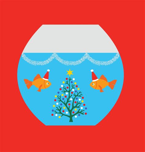 'Merry Fishmas' Fish Christmas Card By Loveday Designs | Fishing ...