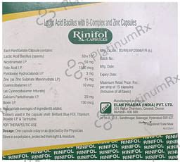 Rinifol Capsule – Uses, Price, Side Effects | PlatinumRx
