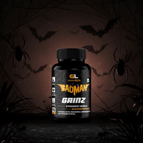 Growlabz Badman Gainz | 100% Natural Size & Muscle Builder – Grow Labz