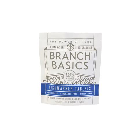 BRANCH BASICS Dishwasher Tablets – Cheung's Wellness
