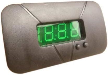 Dolphin car accessories Van Digital Car Clock, Standard, Black and ...
