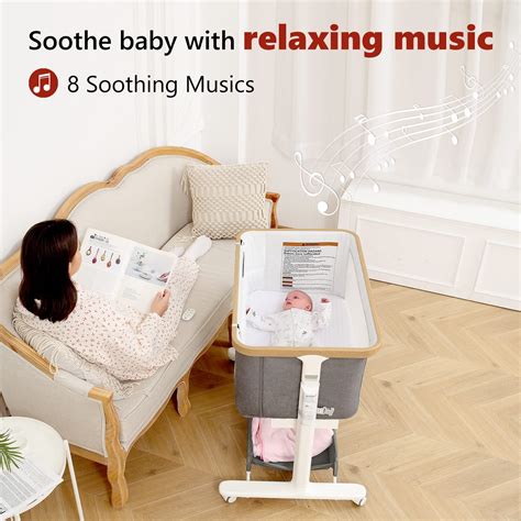 Snapklik.com : VaVaSoo Electric Rocking Bassinet For Baby Automatic ...
