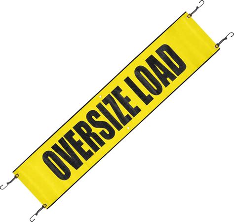 18x84 Oversize Load Signs for Trucks Wide Load Signs for Big Trucks ...