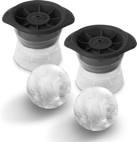 Buy Sphere Ice Ball Maker Mold - Clear Ice Maker, Ice Ball Press ...