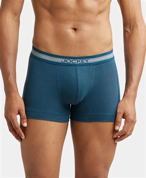 Buy Super Combed Cotton Rib Solid Trunk with StayFresh Treatment ...