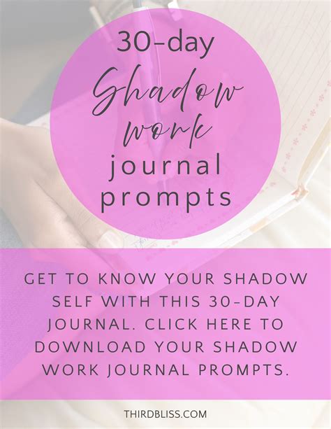 Image result for Shadow Work Addiction Journal Prompts