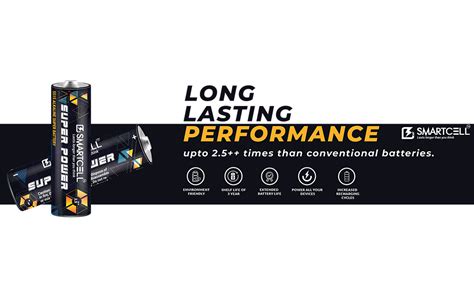 Smartcell AA Alkaline Non-Rechargeable Mini Series Battery (AA Pack of ...